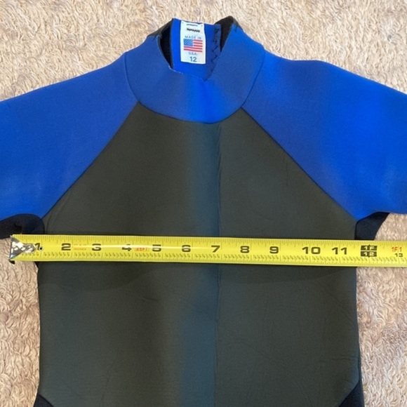 COMP USA made Boys Neoprene Short Wetsuit - sz 12 - Picture 5 of 10